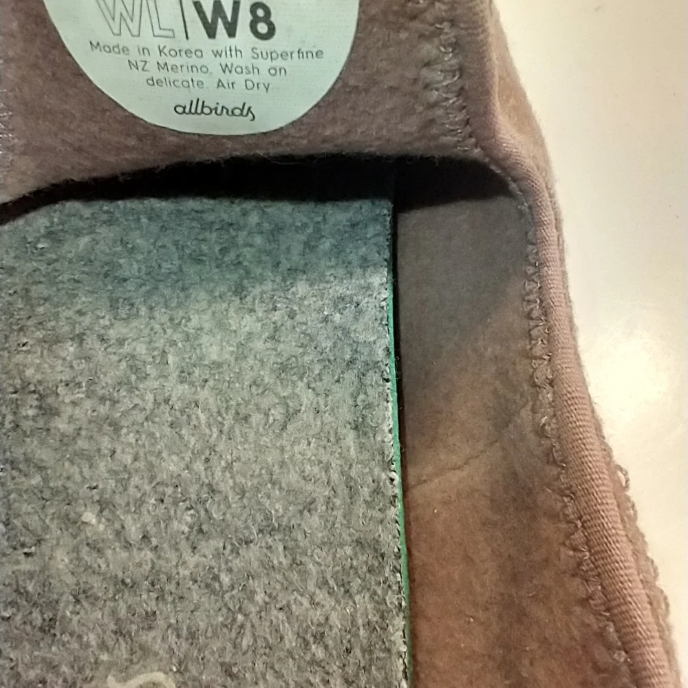 Allbirds WL Wool Lounger Slip On Loafers Shoes Women's sz 8.